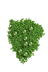 Драже зерновое в кондитерской глазури микс №107